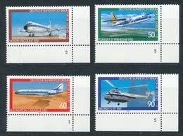 Berlin 617/20 ** Eckrand Mit Formnummer Mi. - - Unused Stamps