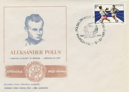 Poland FDC.2740: Polish Boxing Association 60 Y. Sport - FDC