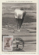 France 1983 5ème Anniversaire De La Traversée De L'atlantique En Ballon Miserey (27) - Commemorative Postmarks