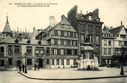 Rouen * La Place De La Pucelle * Hôtel Bourgtheroulde * Café Veuve THORIN - Rouen