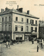 Fécamp * Débit De Tabac Tabacs TABAC Café A. THOMAS & Restaurant AU PREMIER , Place Nicolas Selle * Charcuterie - Fécamp