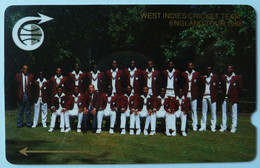 CARIBBEAN ISLANDS GENERAL - GPT - GEN-CC1B - 1989 - West Indies Cricket Team - 1CCMB - Mint - Antillas (Otros)