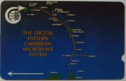 CARIBBEAN ISLANDS GENERAL - GPT - Digital Eastern Microwave System - 1CCMC - Mint - Antilles (Other)