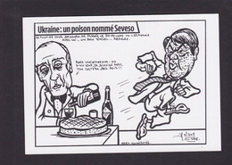 CPM UKRAINE Tirage Signé 100 Exemplaires Numérotés Signés Par JIHEL Poutine Russie Louchtchenko épiphanie - Oekraïne