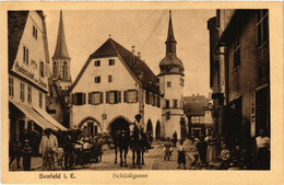 CPA AK BENFELD-Schlossgasse (429381) - Benfeld