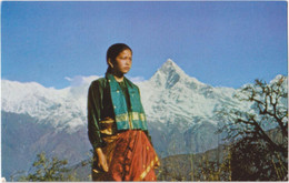 Hotel Shanker Khatmandu Nepal - In The Hills Above Pokhara - Machapuchare In The Background - Mongolie