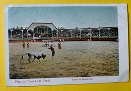 15670 - Plaza De Toros Lima Peru Suerte De Banderillas - Corridas