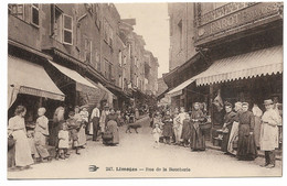 CPA 87 HAUTES VIENNE LIMOGES  Rue De La Boucherie N°247 - Limoges