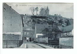 10  STATTE  Le Pont Et La Vieille Eglise  SBP 1907 - Huy