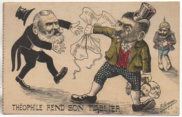 Delcampe - Théophile Rend Son Tablier Illustrée Par Marmonier - Satirische