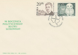 Delcampe - Poland FDC.2840-41: Leaders Of The People's Movement - FDC