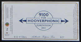 Etiketten 3L1 Hooverphonic Brewery Boelens - Bier