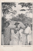 HAUTE CÔTE D'IVOIRE          Trois Chefs Oualebas.   TB PLAN   Env. 1910.   RARE - Costa D'Avorio