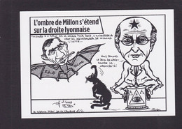 CPM Belley Tirage 100 Exemplaires Numérotés Signé Par JIHEL Satirique Millon Collomb Maçonnique Chauve Souris - Belley