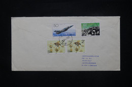 CHINE - Enveloppe De Shanghai Pour La France En 1997, Affranchissement Au Verso - L 108474 - Storia Postale