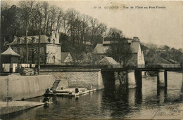 Quimper * Vue De L'odet Au Pont Firmin * Lavoir Laveuses Lavandières - Quimper