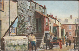 Fishermans Quarters, St Ives, Cornwall, 1905 - Hildesheimer Postcard - St.Ives