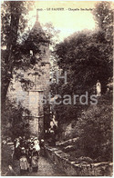 Le Faouet - Chapelle Ste-Barbe - 2947 - Old Postcard - 1923 - France - Used - Faouët