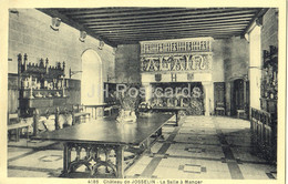 Chateau De Josselin - La Salle A Manger - Castle - 4988 - Old Postcard - France - Unused - Josselin