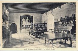 Chateau De Josselin - La Salle A Manger - Castle - 4987 - Old Postcard - France - Unused - Josselin