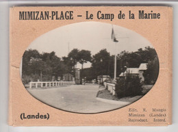 MIMIZAN-PLAGE -  Le Camp De La Marine Pochette De 9 Photos 6,5 X 9 Cm - Mimizan Plage