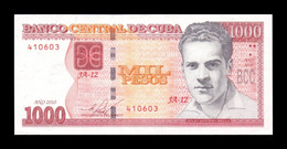 Cuba 1000 Pesos Mella 2010 Pick 132 T. 603 MBC/EBC VF/XF - Cuba