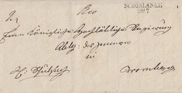 Preussen Brief L2 Schönlanke 28.7. Gel. Nach Bromberg - Pruisen