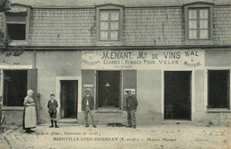 Roinville Sous Dourdan * Maison MENANT Marchand De Vins Epicerie & Charcuterie Bal & Musique * Devanture Commerce - Autres & Non Classés