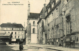 Quimperlé * Place De L'hôtel De Ville Et églis Ste Croix - Quimperlé