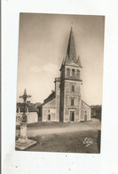 PONTACQ (B P ) 2603 CARTE PHOTO L'EGLISE ET CALVAIRE - Pontacq