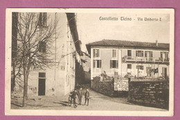 Castelletto Ticino Via Umberto I - Edizione Tip Cart Fossati - Novara