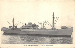M.S. "Copacabana" - C.M.B. Antwerpen - Commerce