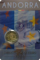 2 € Commemorativi Andorra - 2015 - “25° Anniv. Accordo Doganale Con L'Unione Europea” - Andorre