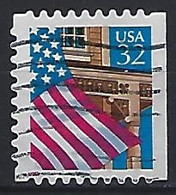 USA  1996  Flag  (o) Mi.2726  II BDl  (ype 2 Dated 1997) - Gebruikt