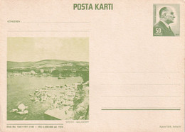 TURQUIE    ENTIER POSTAL/GANZSACHE/POSTAL STATIONERY CARTE ILLUSTREE - Postal Stationery