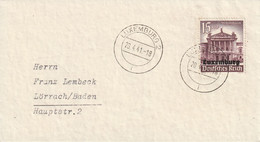 Luxembourg Lettre 1941 - 1940-1944 Deutsche Besatzung