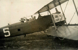 épernay * Carte Photo Aviation * Aérodrome De Plivot * Avion Type Modèle ? * Aviateurs - Epernay