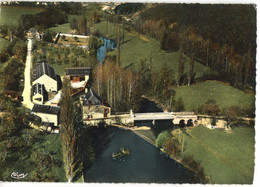 PONT CHRETIEN CHABENET LE MOULIN VUE AERIENNE FLAMME POSTALE 1965 - Andere & Zonder Classificatie