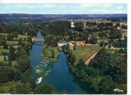 LE MENOUX PONT DU MOULIN NEUF VUE AERIENNE TIMBRE EGLISE SAINT MARTIAL DE LESTARDS CORREZE 2016 - Autres & Non Classés