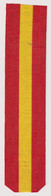 Ruban Drapeau Espagne - 3,7 X 15,5 Cm - Très Bon état - Flags