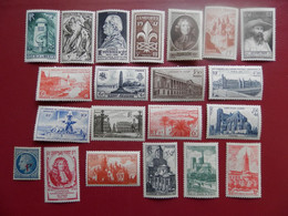 FRANCE ANNEE COMPLETE 1947 SOIT 21 TIMBRES NEUFS SANS CHARNIERE NI TRACE 1ER CHOIX - 1940-1949