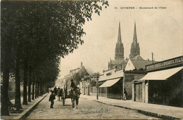 Quimper * Boulevard De L'odet * Attelage * Orfèvrerie - Quimper