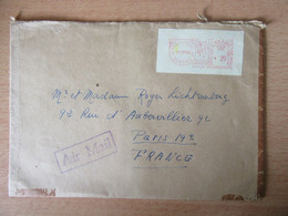 Canada - Montreal, Québec - EMA 1956 Sur Enveloppe Vers Paris - Cartas & Documentos