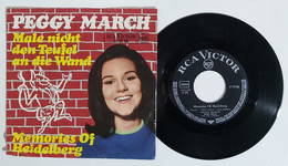 I100762 45 Giri 7" - Peggy March - Male Nicht Den Teufel An Die Wand - RCA - Altri - Musica Tedesca