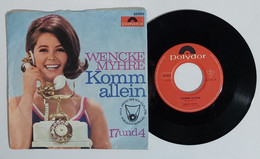 I100768 45 Giri 7" - Wencke Myhre - Komm Allein / 17 Und 4 - Polydor - Altri - Musica Tedesca