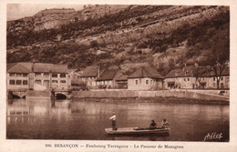 Besançon Faubourg Tarragnoz Le Passeur De Mazagran Sur Le Doubs - Edition C. Lardier - Carte N° 100 Non Circulée - Besancon