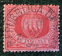 1877-90  - San Marino - Venti Centesimi  Usato - Usados