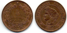 5 Centimes 1894 A Cérès SUP - Autres & Non Classés