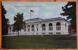 Columbus Ohio - Carneggie Public Library - Colorisée - (n°21466) - Columbus