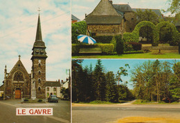 D 44 - LE GAVRE - CPM Couleur - Ed. P. ARTAUD & Cie - Multi-vues L'Eglise Hôtel De La Croix Blanche - Non Voyagée - Le Gavre